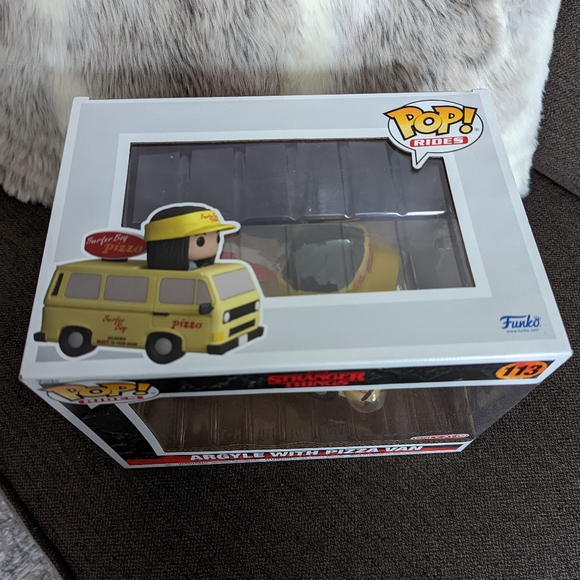 Argyle with Pizza Van Funko Pop Rides Stranger Things Target Exclusive - Picture 2 of 6
